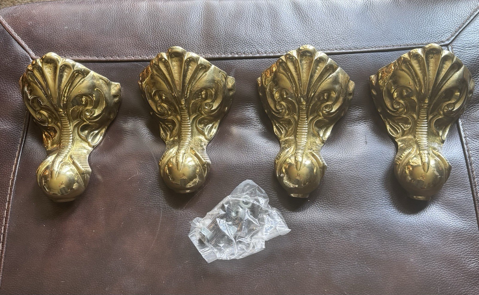 Brass Clawfoot Tub Legs